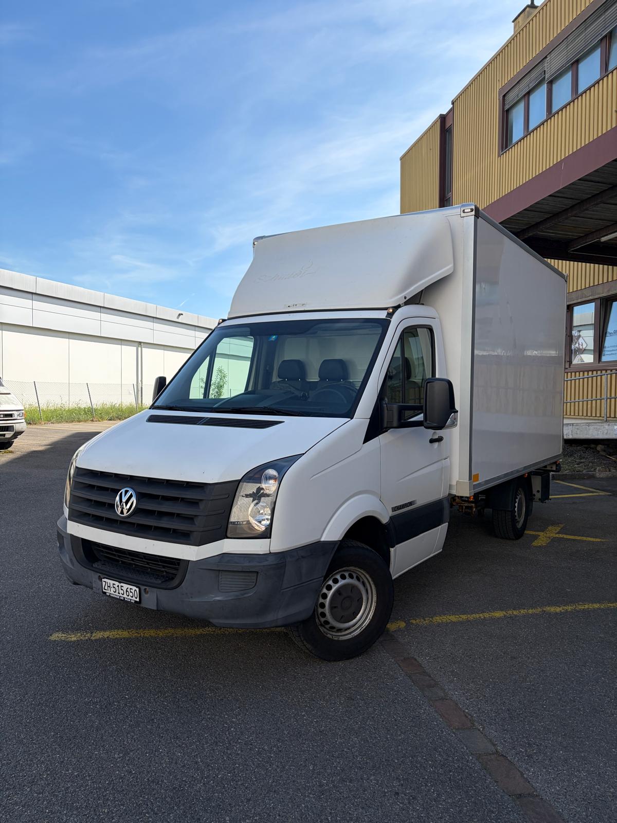 VW Crafter Frontansicht