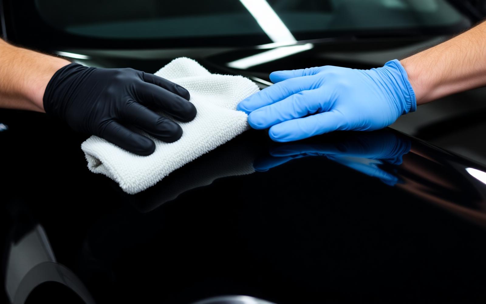 Detailing am Luxusauto