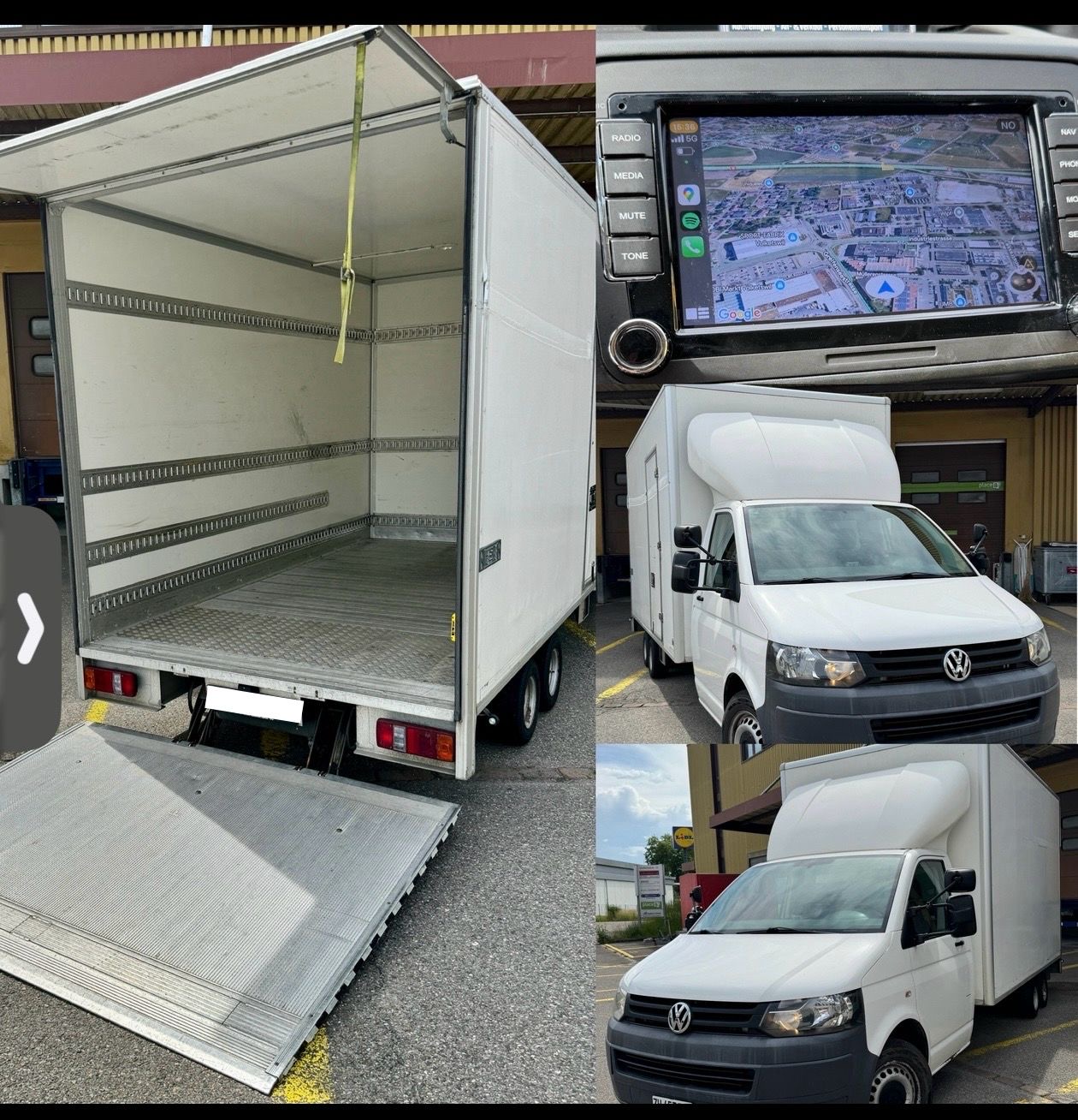 Transporter Übersicht und Innenausstattung
